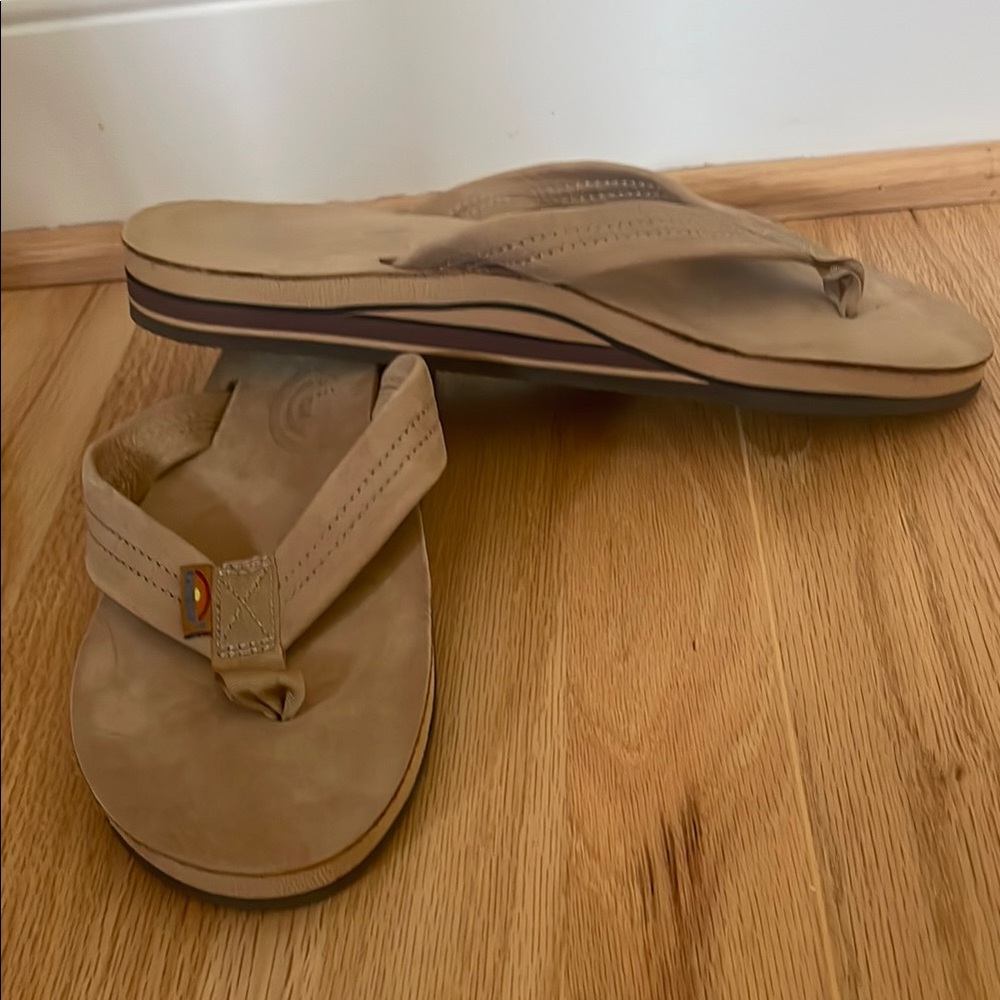 Rainbow Women's Brown Sandals - Picture 2 of 2